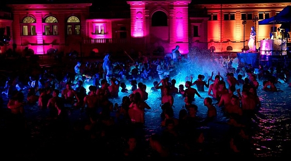 Bath Party in Budapest