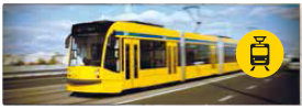 Tram public service lines in Budapest