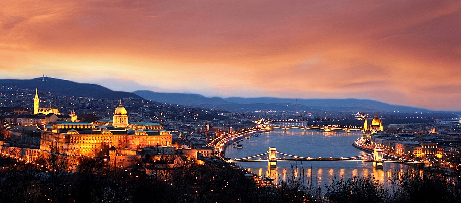 Budapest from above