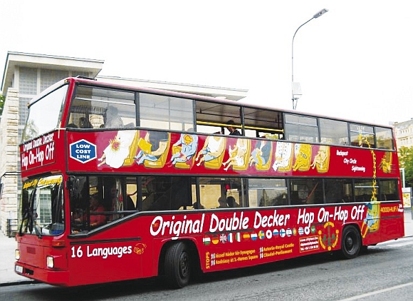 Hop On Hop Off bus in Budapest